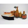 SUYATA SL002 Titanic - Port Scene & Flying Machine Plastic Model Kit