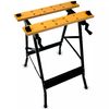 Foldable Wooden Workbench with Clamps – Heavy Duty Folding Work Table for DIY, Garage, Workshop, Carpentry & Construction