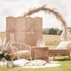 Love Wooden Hula Hoop with Macrame