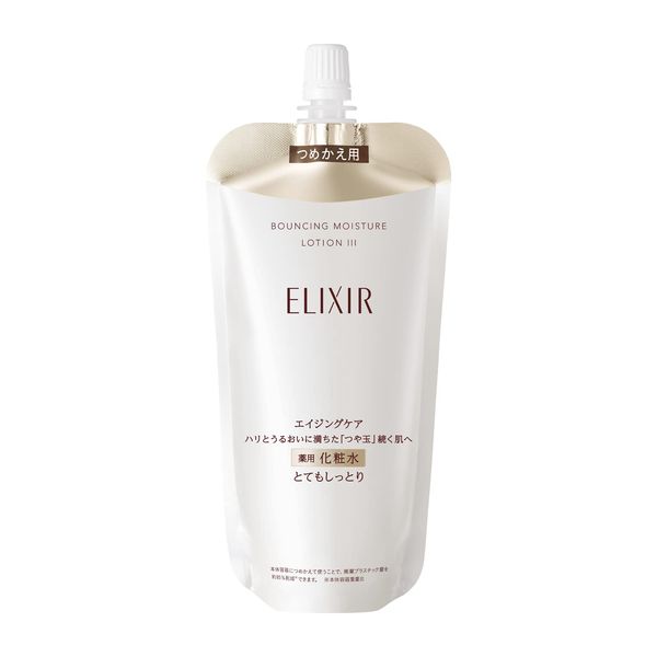 Elixir Superiel Lift Moist Lotion, SP 3, Refill, Lotion, Relaxing Aqua Floral Scent, Very Moisturizing Refill, 5.1 fl oz (150 ml)