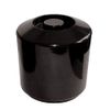 Round Bar Ice Bucket 6 Pint, Black