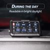 Universal 8 Gang Switch Panel On-Off LED Car Switch Panel Circuit Control Blue