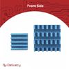AZDelivery 5 x Passive Blue Heatsink 2 pcs Cooler Set compatible with Raspberry Pi Models A + B including E-Book!
