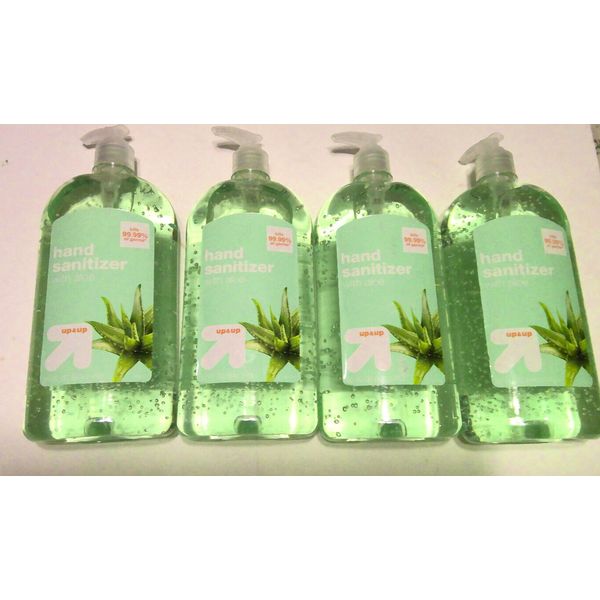 Hand Sanitizer Refreshing Gel With Aloe 32oz w/Aloe Vera pack of 4 EXP 03/2024