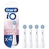 Oral-B iO Gentle Care Replacement Brush Heads for Electric Toothbrush for Gentle Cleaning on Sensitive Areas and Healthier Gums, White