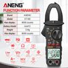 Digital Multimeter Tester AC DC Voltage RMS Amp Clamp Meter Auto Range Handheld