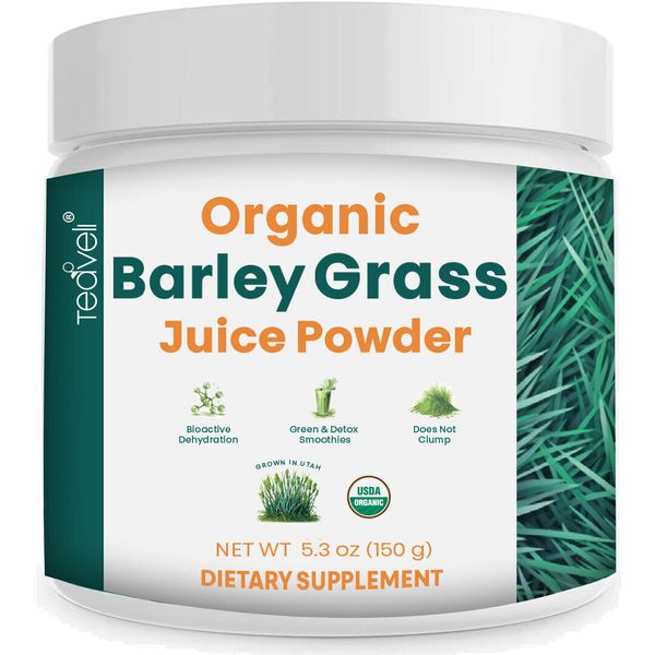 Organic Barley Grass Juice Powder – 5.3oz