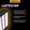 RIDEX 8A0167 Engine Air Filter, Air Filter Insert, Car Filter, Car Filter