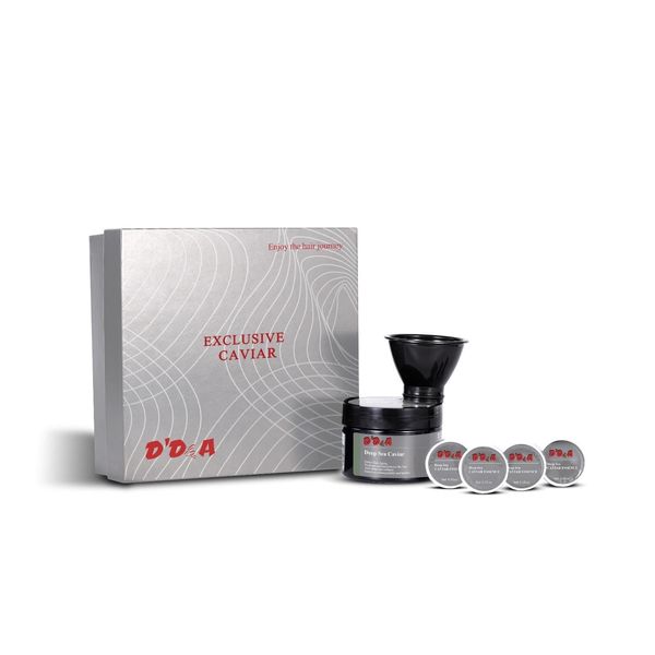 D'D&A Caviar Hair Treatment Set for Brittle, Damaged, Weak and Thin Hair