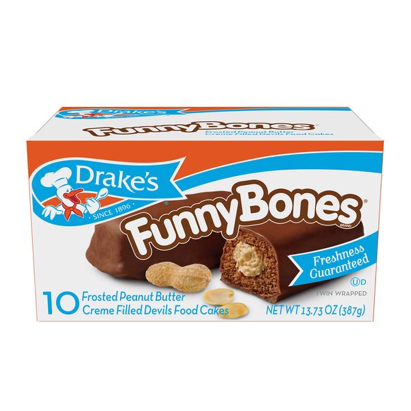 Drake's Funny Bones, 41.19 oz, 3 Boxes