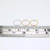 3 Piece Box Set 9K Solid Gold 22 Gauge (0.6MM) - Open Hoop Nose Ring Piercing