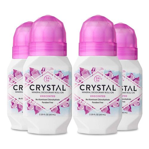 All Natural Body Deodorant Roll-On 2.25 fl.oz pack of 4