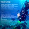 Trustfire 2350Lumen LED Diving Light Underwater 100M Scuba Flashlight For Video 