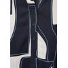 STREET ONE Women's Viscose Blouse, Deep Blue, 34, Deep Blue