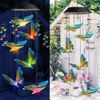 Solar Wind Chimes Light LED Garden Color Changing Hanging Butterfly 2PACK
