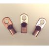 5 Bare Battery Big COPPER Lug Ring Terminal Connector #4/0 Wire Gauge 1/2" Stud