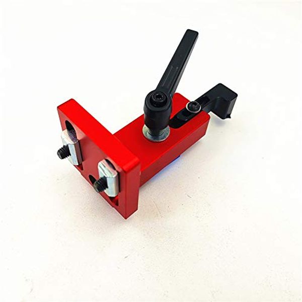 CarAngels 75mm Table Fence Miter Track Connector Positioning 75 Fence Connections for Table Saws (45mm Scale Miter Track)