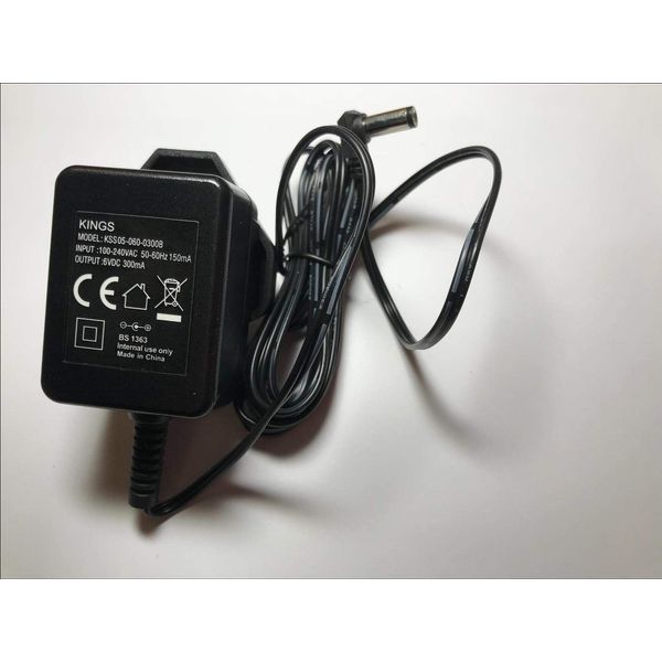 Replacement for 6V 300mA Battery Charger AD-0630-BS8P JCBD-CSK4810C AC Adaptor