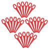 EVEHAP 50Pcs Plastic Replacement Blades Compatible with Vonhaus Grass Trimmer