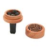 Car Diffuser Vent Clip,Wood Essential Oil Diffuser,Mini Diffusers with Volcanic Rock,Waterless Portable Air Freshener Decoration