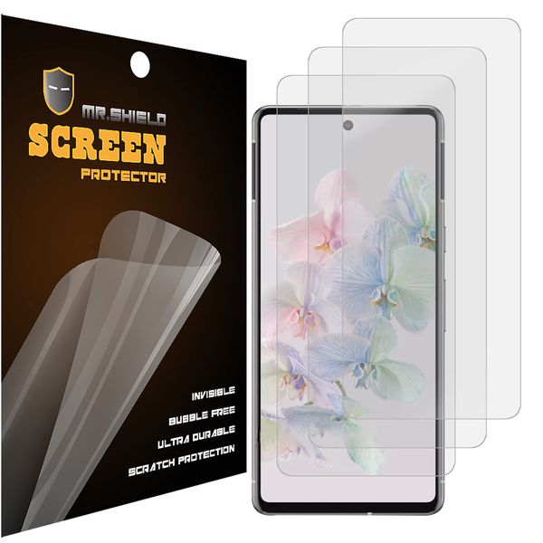 Mr.Shield Screen Protector For Google Pixel 7a Anti Glare [Matte] [3-Pack] Screen Protector (PET Material)
