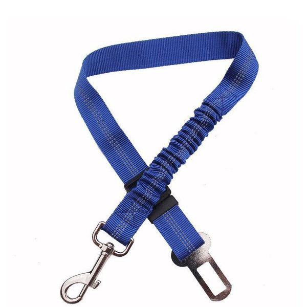 Reflective Safety Dog Car Seat Belt - Blue / 70X2.5Cm