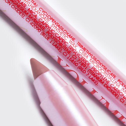 Vivienne Sabo Long Lasting Gel Lip Liner - Long-Lasting Lip Liner Pencil with Gel Formula - Creamy Texture for Precise Contours & Voluminous Lips - For Sharpening - Light Nude