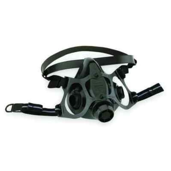 Half Mask Respirator, 7700 Series, Threaded, Silicone, NIOSH 770030L