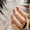 Sparkly Things Gold Powder 24 Piece Set, Cherry Blossom Color, 3D Nail Decoration, Reception, Kimono, Yumagon, Gradient