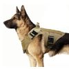 Dog Pet Vest Harness No-pull Strong Adjustable Harness (Black, Large)