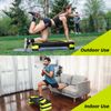 31" Adjustable Exercise Step Platform, 3-Level Height Non-Slip Surface Yellow