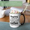 Make Your Mark Design Motivational Punch Today In The Face - Accent Mug