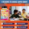 Kids Omega 3 Brain Focus & Attention Gummies Improves Memory, Concentration-60ct