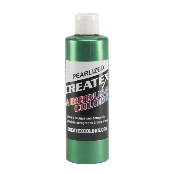 Createx Colors Paint for Airbrush, 8 oz, Pearl Green