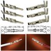 Molex 6 Circuit Wire Connector - 5 Complete Conn. w/Pins Mini-Fit Jr ™