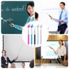 AOOHA Presentation Finger Pointer,2PCS Retractable Pointing Stick Small and Retractable Finger Pointer Stick for Presentations Teaching Lecture Office(Black)