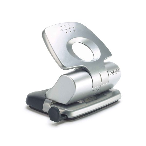 Rapesco 0723 Zero-20 2 Hole Punch, 20 sheet Capacity, Silver