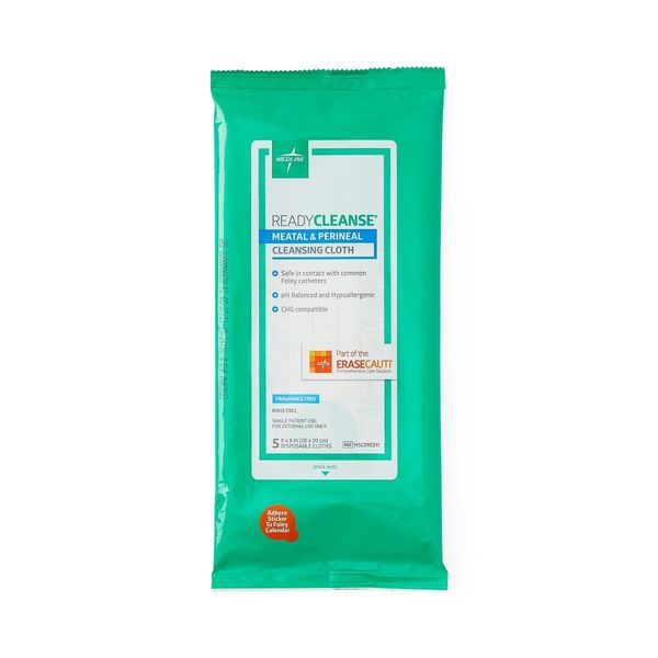 ReadyCleanse Perineal Care Cleansing Cloth, 5 Count, 30 Packs per Case