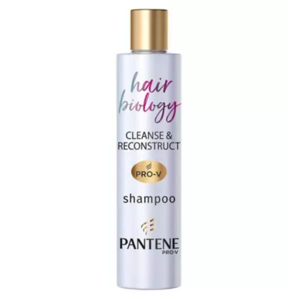 Pantene Hair Biology Shampoo Cleanse  & Reconstruct With Micellar Water 250ml