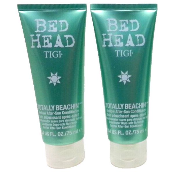 2 Tubes x TIGI Bed Head Totally Beachin Mellow AfterSun Conditioner 2.54 oz Each