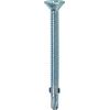 Screw, #12 Thread, 2-3/4 in L, Coarse Thread, Flat Head, Phillips Drive, Self-Dr