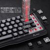 KEMOVE P10 Key Cap Puller, Key Cap Key Switch Extractor, 2-in-1, 304 Stainless Steel, Key Switch Type & Grip Type - Black Translucent