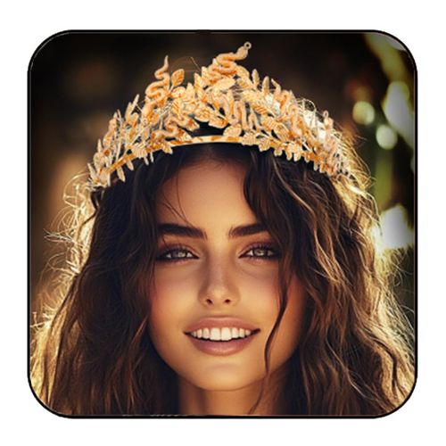 JONKY Greek Goddess Crown Gold Snake Headpiece Bridal Headband for Women