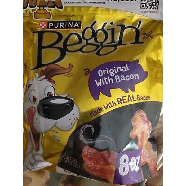 Purina Beggin Strips Original Pet Dog Treats 8 oz Holiday Christmas Treats