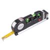 Laser Level Ruler, Multipurpose Vertical Horizon Measure Tape Aligner Laser line