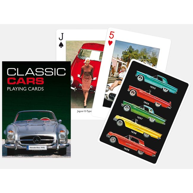 Piatnik 00 1650 Classic Cars Playing Cards