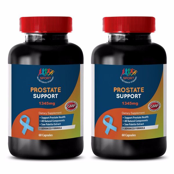 Healthy Prostate Size And Function - Prostate Complex 1345mg - Saw Palmetto 2B