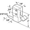 Defender Security S 4041 Black Diecast, Step-On Patio Door Lock (Single Pack)