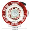 Recoil Pull Starter Red For Honda GX240 GX270 173F 177F Engine Generator W/Pump