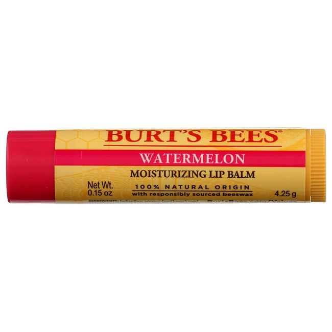 Burts Bees, Lip Balm Watermelon In, 0.15 Ounce